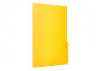 Subcarpeta cartulina liderpapel folio pestaña inferior 240g/m2 color amarillo Subcarpeta cartulina liderpapel folio pestaña inferior 240g/m2 color amarillo