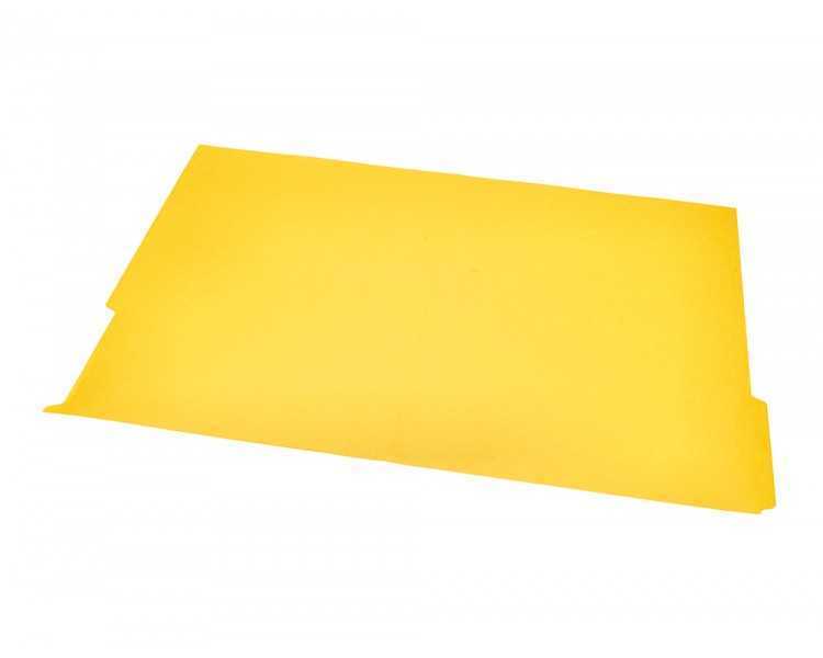 Subcarpeta cartulina liderpapel a4 pestaña inferior 240g/m2 color amarillo
