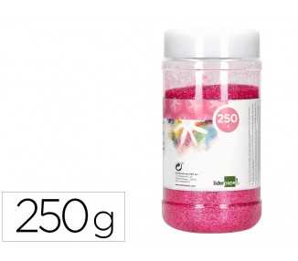 Purpurina liderpapel fantasia color metalico rosa pastel bote de 250 gr