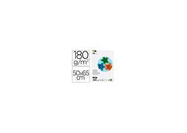 Cartulina liderpapel 50x65 cm 180g/m2 10 colores surtidos paquete de 10 hojas