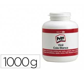 Pegamento cola vinilica pritt blanca bote de 1000 gr