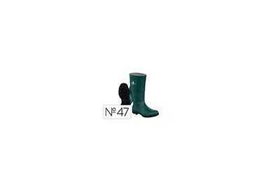 Botas deltaplus de seguridad stone pvc verde suela de tacos talla 47