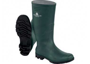 Botas deltaplus de seguridad stone pvc verde suela de tacos talla 46