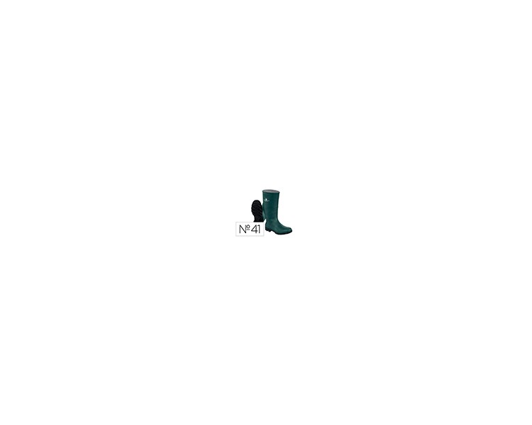 Botas deltaplus de seguridad stone pvc verde suela de tacos talla 41