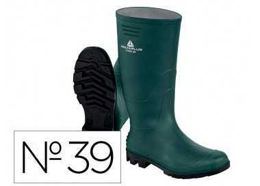 Botas deltaplus de seguridad stone pvc verde suela de tacos talla 39
