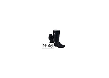 Botas deltaplus de seguridad stone pvc negro suela de tacos talla 46
