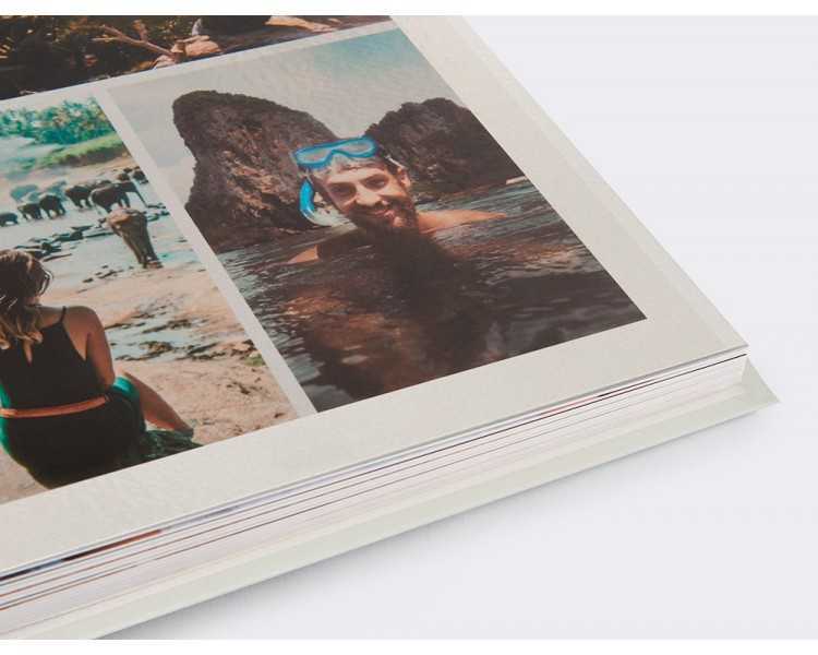 Album de fotos liderpapel anillas con 20 hojas autoadhesivas