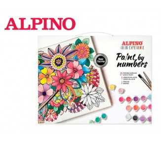 Set de pintura alpino color experience pinta por numeros