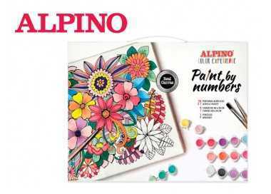 Set de pintura alpino color experience pinta por numeros