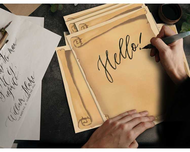 Papel pergamino liderpapel din a4 diploma 180 g/m2 paquete de 50 hojas