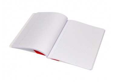 Libreta antartik a5+ plus cosida 48 hojas 90g/m2 cuadro 4mm con margen 6 colores surtidos