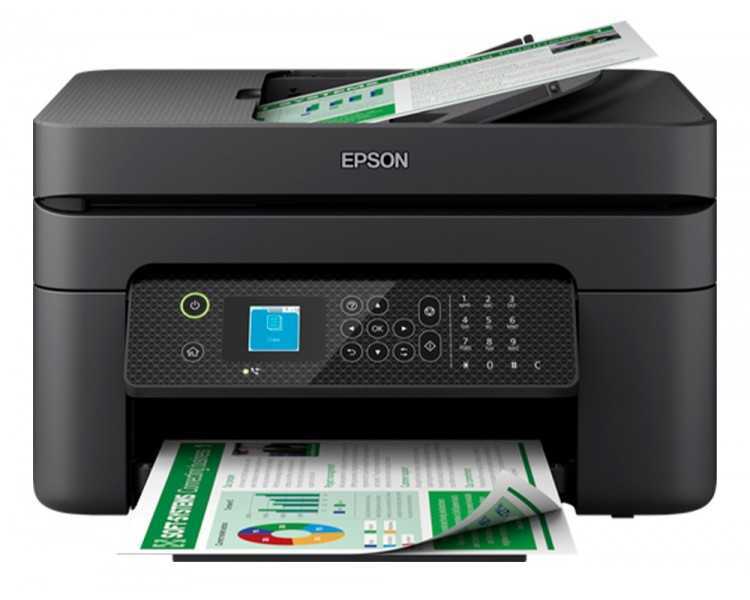 Equipo multifuncion epson work force wf-2930dwf wifi tinta 10 ppm bandeja 100 hojas escaner copiadora