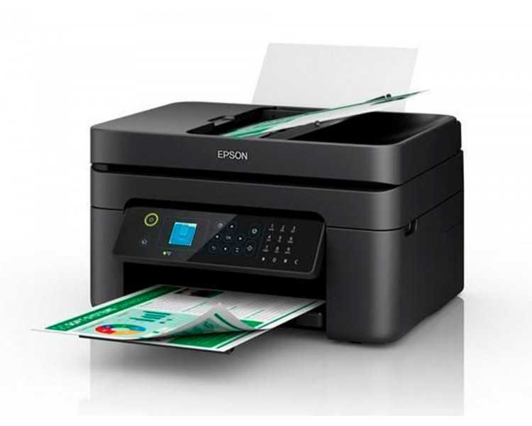Equipo multifuncion epson work force wf-2930dwf wifi tinta 10 ppm bandeja 100 hojas escaner copiadora