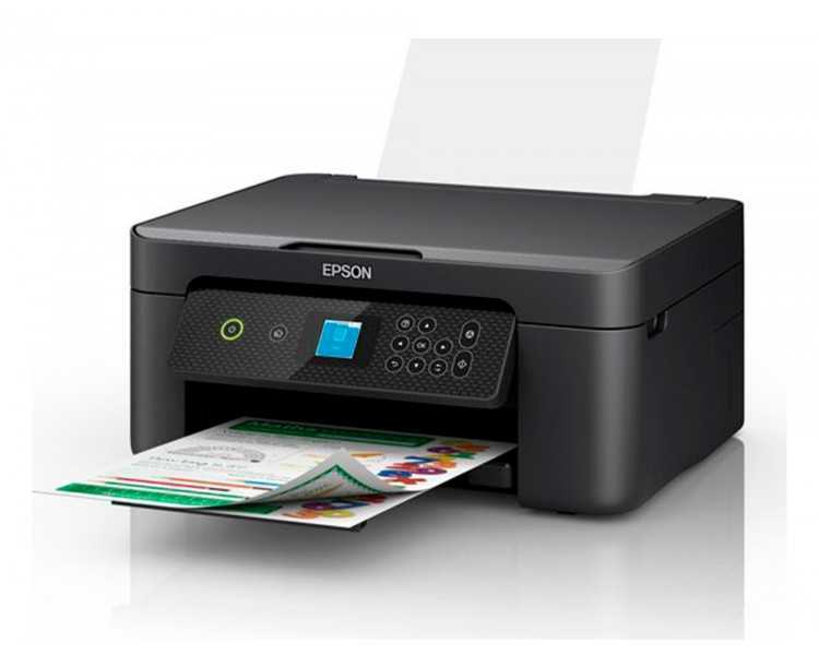 Equipo multifuncion epson expression home xp-3200 tinta 10 ppm bandeja 100 hojas escaner copiadora impresora