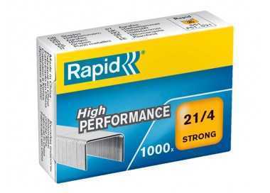 Grapas rapid 21/4 mm galvanizada strong caja de 1000 unidades Grapas rapid 21/4 mm galvanizada strong caja de 1000 unidades