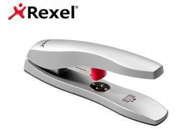 Grapadora rexel odyssey metalica capacidad de grapado 60 hojas usa grapas odyssey color plata