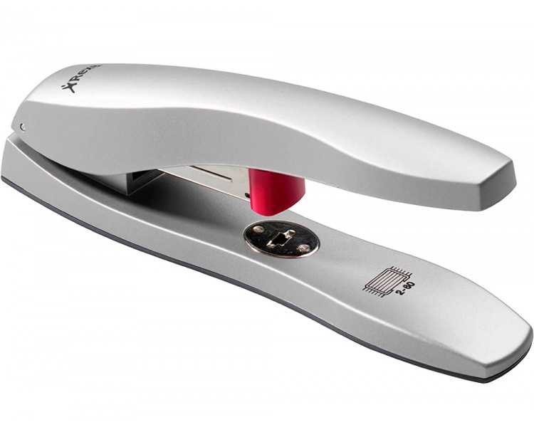 Grapadora rexel odyssey metalica capacidad de grapado 60 hojas usa grapas odyssey color plata