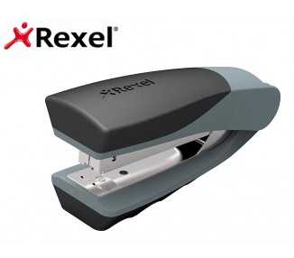 Grapadora rexel center metalica vertical capacidad de grapado 25 hojas usa grapas 22/6-24/6 y 26/6 color
