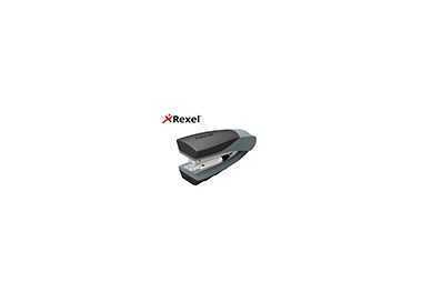Grapadora rexel center metalica vertical capacidad de grapado 25 hojas usa grapas 22/6-24/6 y 26/6 color