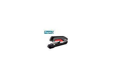 Grapadora rapid s27 fullstrip plastico capacidad de grapado 30 hojas usa grapas 24/6 y 26/6 color negro/rojo Grapadora rapid s27 fullstrip plastico capacidad de grapado 30 hojas usa grapas 24/6 y 26/6 color negro/rojo