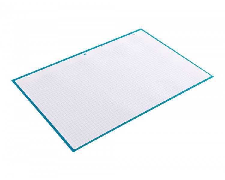 Recambio a4 antartik 80 hojas 90g/m2 cuadro 5mm 4 taladros 1 banda con marco color turquesa