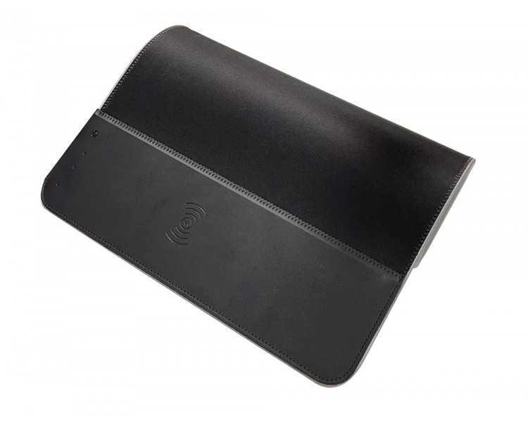 Alfombrilla para raton q-connect gaming con cargador inalambrico e iluminacion rgb color negro 800x300x4 mm