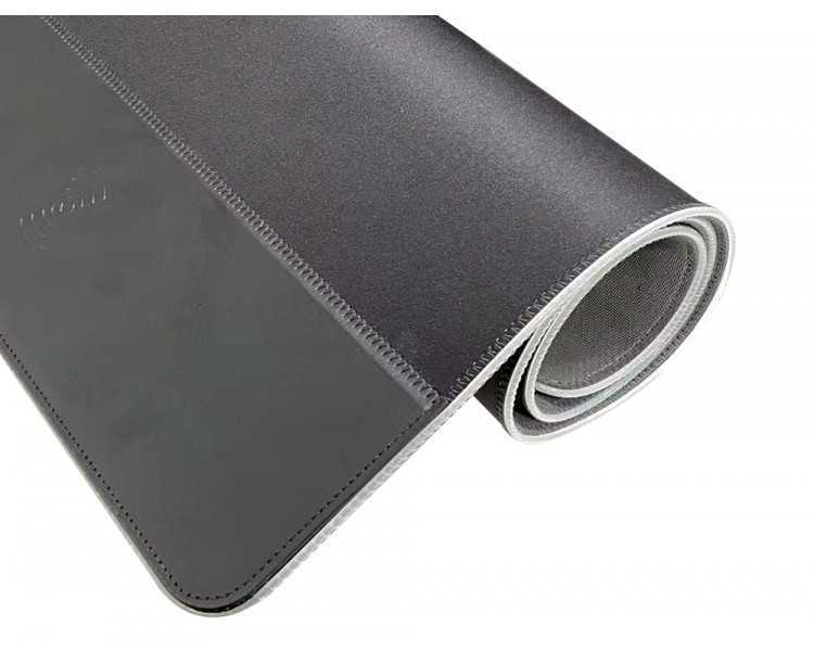 Alfombrilla para raton q-connect gaming con cargador inalambrico e iluminacion rgb color negro 800x300x4 mm