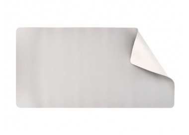 Alfombrilla para raton q-connect xxl similcuero gris base antideslizante 800x400x2 mm