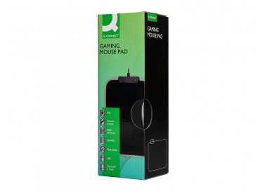 Alfombrilla para raton q-connect gaming iluminacion led conexion usb color negro 350x250x3 mm Alfombrilla para raton q-connect gaming iluminacion led conexion usb color negro 350x250x3 mm