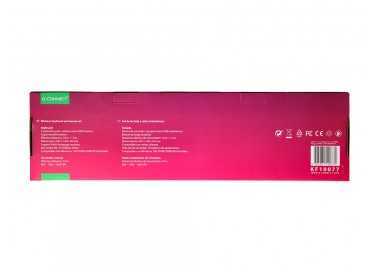 Set teclado y raton q-connect inalambrico compatible windows color negro