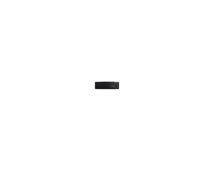 Teclado q-connect con cable 1,35 mt color negro