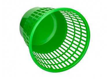 Papelera plastico q-connect 15 litros rejilla color verde 285x290 mm Papelera plastico q-connect 15 litros rejilla color verde 285x290 mm