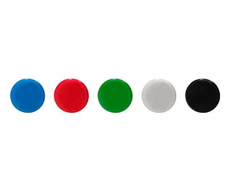 Iman para sujecion liderpapel ecouse pp reciclado para pizarra magnetica 35 mm caja de 10 unidades