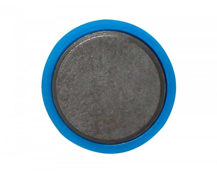 Iman para sujecion liderpapel ecouse pp reciclado para pizarra magnetica 35 mm caja de 10 unidades