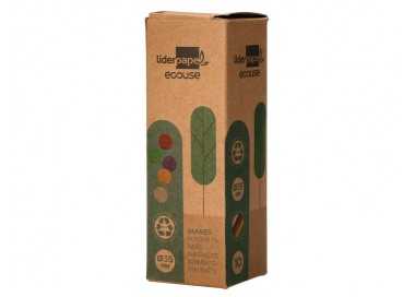 Iman para sujecion liderpapel ecouse pp reciclado para pizarra magnetica 35 mm caja de 10 unidades