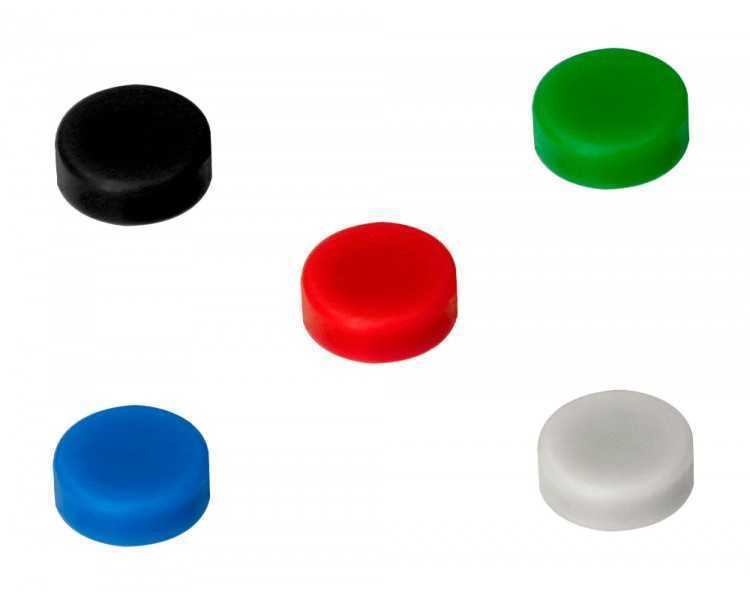 Iman para sujecion liderpapel ecouse pp reciclado para pizarra magnetica 25 mm caja de 10 unidades