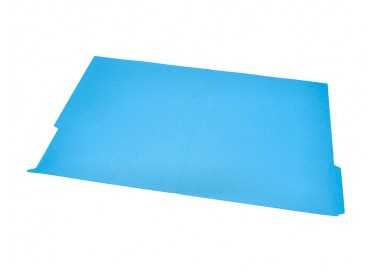 Subcarpeta cartulina liderpapel din a4 pestaña inferior 240g/m2 azul