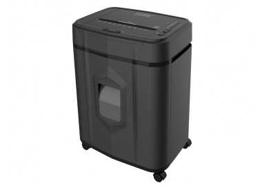 Destructora de documentos q-connect capacidad de corte 120 h auto / 10 h manual destruye grapas clips y
