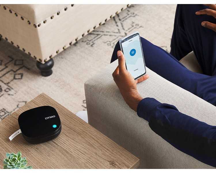 Rotuladora dymo letratag lt-200b bluetooth