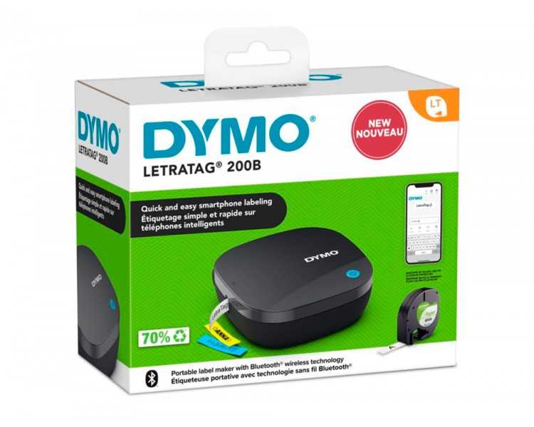 Rotuladora dymo letratag lt-200b bluetooth