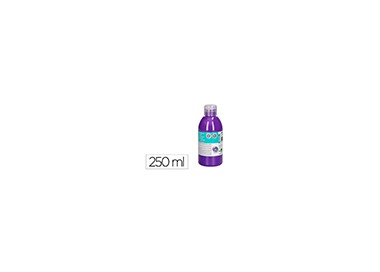 Pintura acrilica liderpapel bote de 250 ml violeta