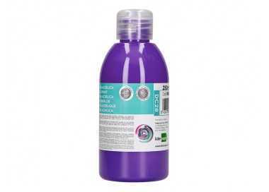 Pintura acrilica liderpapel bote de 250 ml violeta