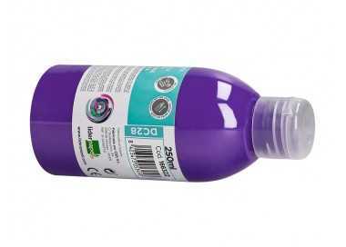 Pintura acrilica liderpapel bote de 250 ml violeta