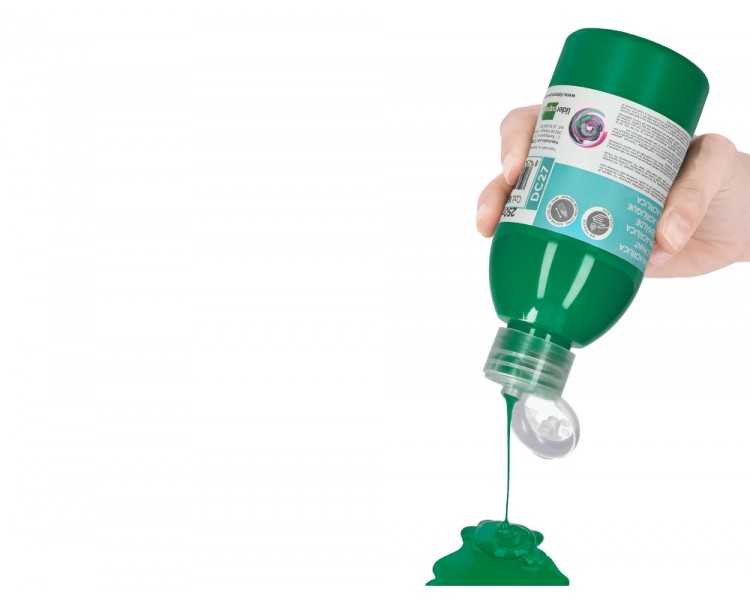 Pintura acrilica liderpapel bote de 250 ml verde oscuro