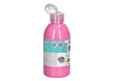 Pintura acrilica liderpapel bote de 250 ml rosa