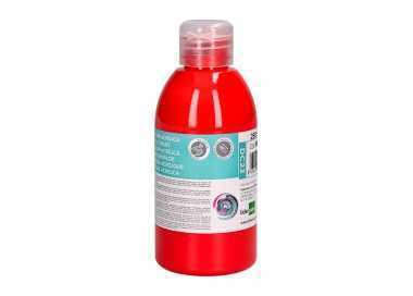 Pintura acrilica liderpapel bote de 250 ml rojo