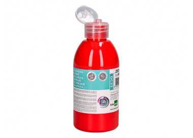 Pintura acrilica liderpapel bote de 250 ml rojo