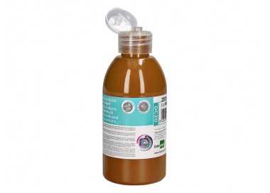 Pintura acrilica liderpapel bote de 250 ml marron