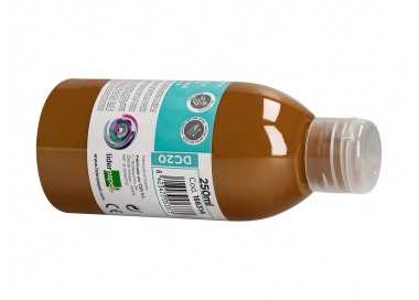 Pintura acrilica liderpapel bote de 250 ml marron