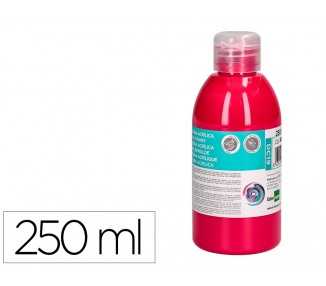 Pintura acrilica liderpapel bote de 250 ml magenta